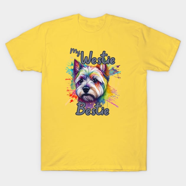 My Westie Bestie T-Shirt by TGPublish